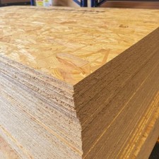 OSB 3 Board 18mm Sheet 1220 x 2440mm Structural Timber Panel Roof Wall Floor