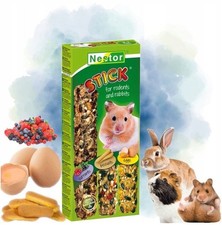 3x Hamster Sticks Chinchilla