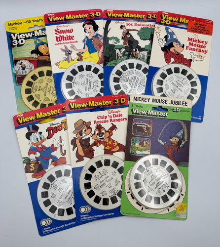 View master vintage reel - view-master, 3-reel