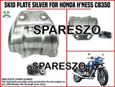 "SKID PLATE, SILVER" FIT FOR HONDA HNESS CB350RS