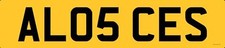 ALICE REGISTRATION ALICES NUMBER PLATE AL05 CES ALICE'S NO FEES 2005 CARS ONWARD