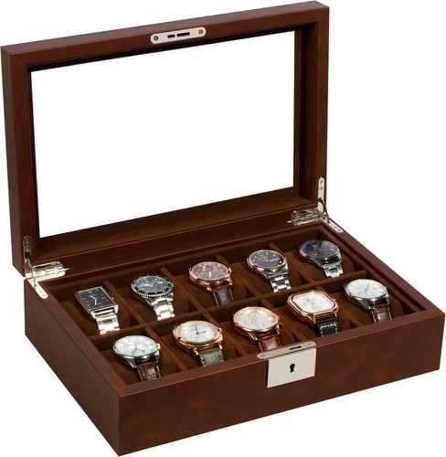 Watch box with - watch,