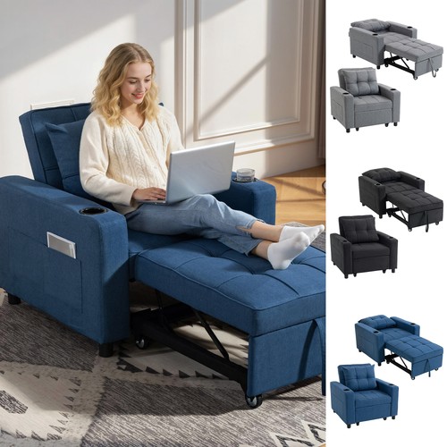 Single sofa bed - bed, with