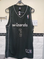 NBA Washington Wizards Jersey #2 Hall Size XL Adidas Basketball