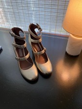 Tabitha Simmons Metallic  Mary