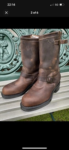 Chippewa brown leather - chippewa,