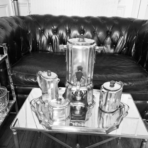 Important tea set samovar art - tea,