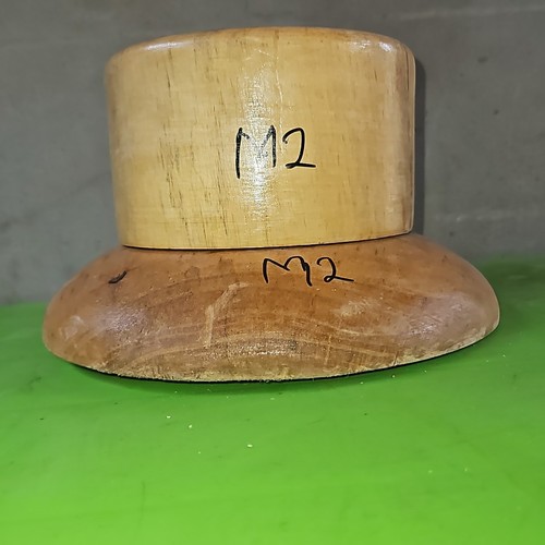 Wooden hat block millinery - ,