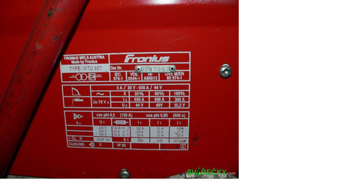 Fronius wtu 657 - fronius,