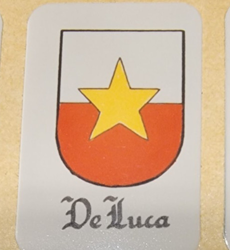 Luca italian coat arms - de, of