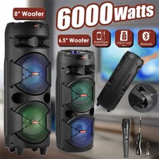 6000W Dual Horn Bluetooth