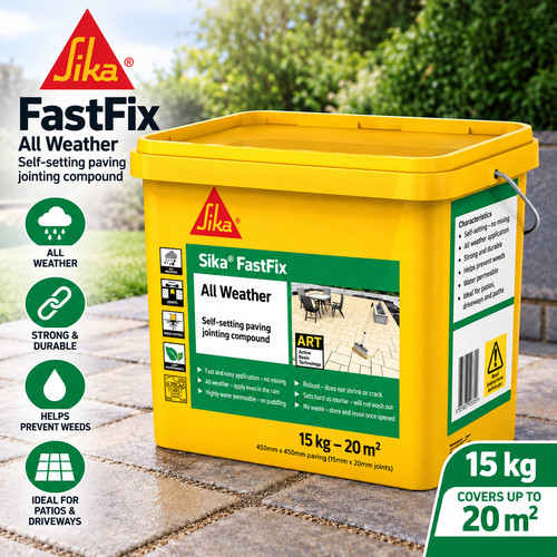 Sika fastfix all weather 15kg - sika,