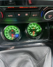 BMW 3 series E90 E91 E92 E93 twin centre console Gauge pod 52mm inc M3