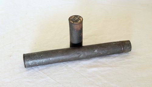 Trench art metal military map - metal,