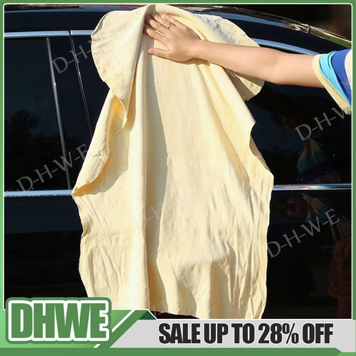 Large natural chamois suede - chamois,