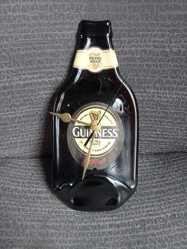 Guinness bottle clock - guinness,