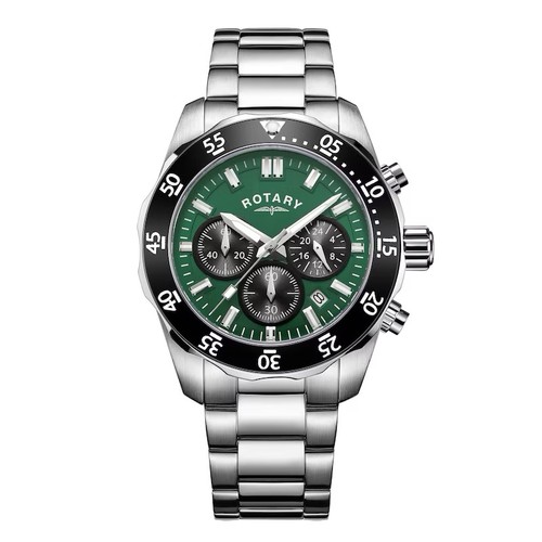 Rotary watch hulk green dial - rotary,