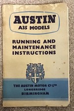 AUSTIN A35 Car Van Owners