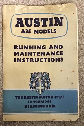 Austin a35 car van - austin,