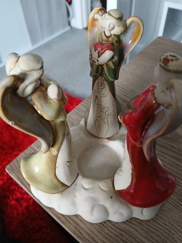 Christmas angel tealight - christmas,