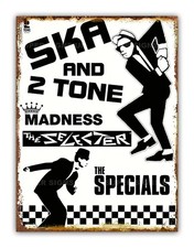 Metal Ska Music Garage Sign