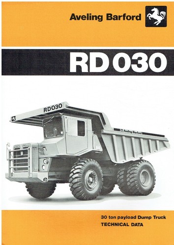 Aveling barford rd030 - barford, 30-ton