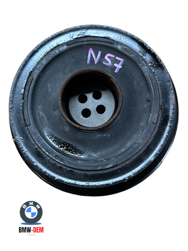Bmw crank shaft pulley - shaft, damper