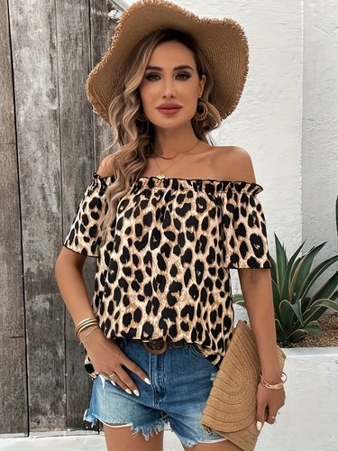 Cute women leopard - women's,