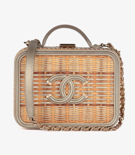 Chanel rattan wicker gold - rattan,
