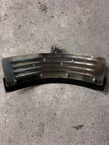 Yard scraper curved - curved, 18”