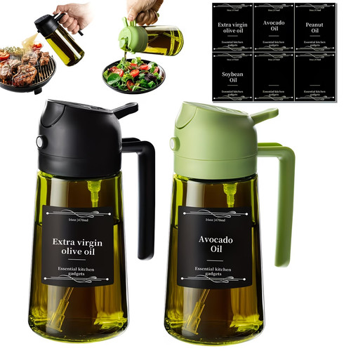 2pack glass oil spray - glass,