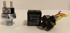 Air Compressor Tank Pressure Switch 110 Psi On - 145 Psi Off W/ 40 AMP Relay 1/4