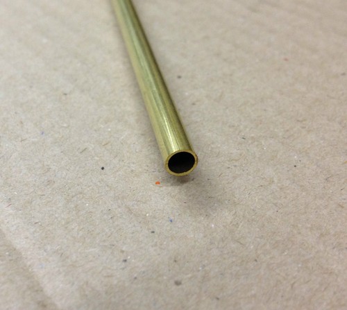 10mm brass tube - 0.45mm, wall