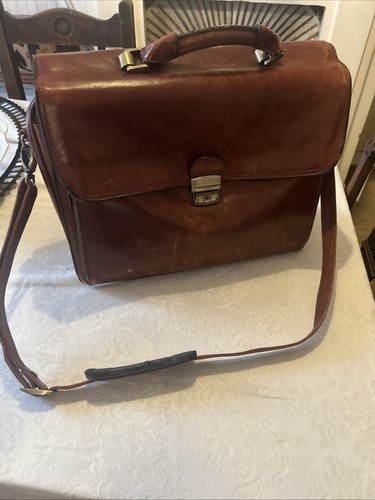 Vintage brown leather - vintage,