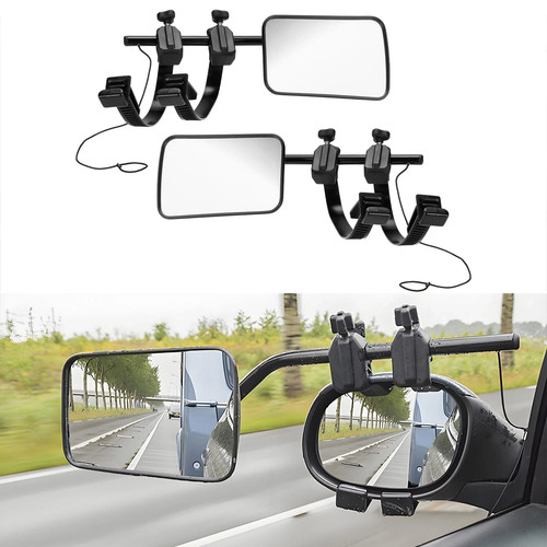 Flat caravan towing - 2x,