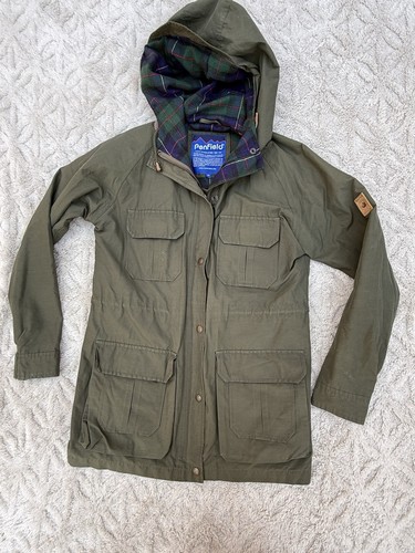 Penfield olive green - green, hooded