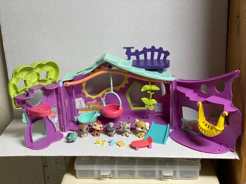 Littlest pet shop purple club - shop,