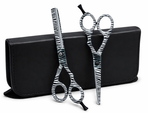 Zebra print hair cutting - 6", &