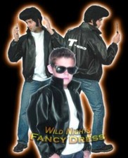 Mens Grease T Bird PLeather