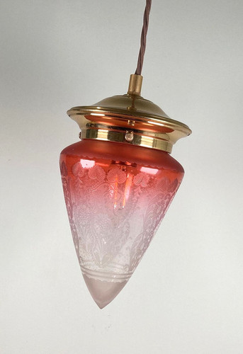Vintage edwardian cranberry - edwardian,