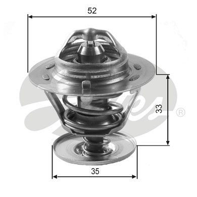 Gates thermostat for ford - gates,