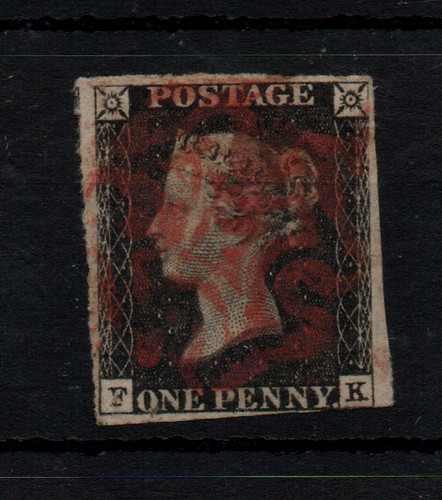 1840 penny black good - 1840,