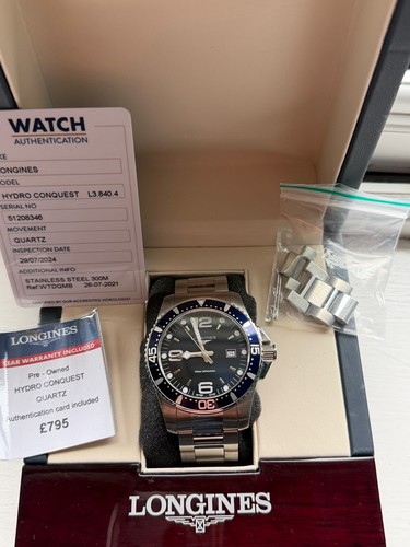 Longines hydro conquest - longines, 44mm