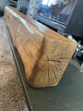 SOLID WOOD MANTEL BEAM RUSTIC MANTELPIECE LOG BURNER MANTLE FIREPLACE HAND CRAFT