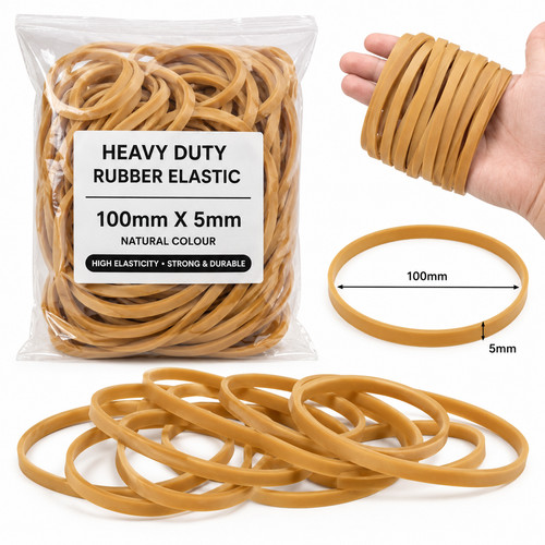 Rubber elastic bands - bands, thick