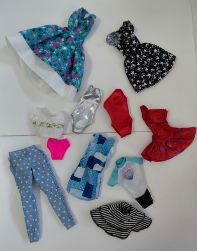 Barbie doll clothes - bundle, (
