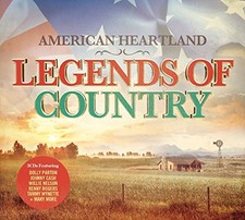 American Heartland: Legends Of Country -  CD LMVG The Cheap Fast Free Post