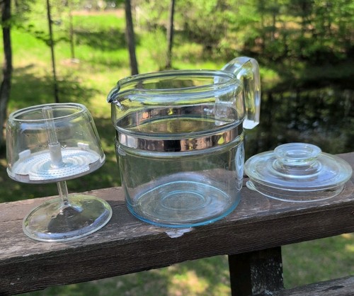 Vintage pyrex flamewear cup - pyrex,