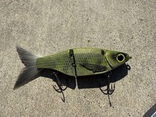 KGB 5 inch Resin Chad Shad 5” Swimbait Glide bait 