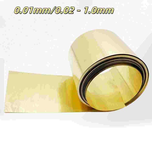 Thick brass foil - thick, foil/brass